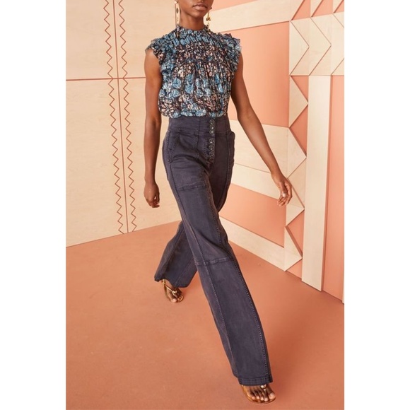 Ulla Johnson Denim - FINAL PRICE Ulla Johnson Greer Jeans in Charcoal - Size 0